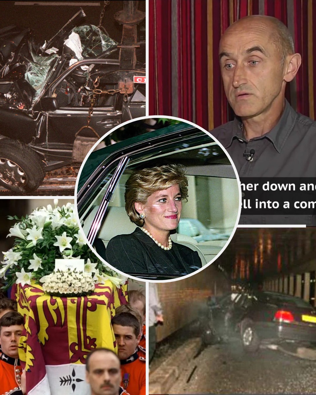 Firefighter at the Accident Site Shares Princess Diana’s Last Heartbreaking Words