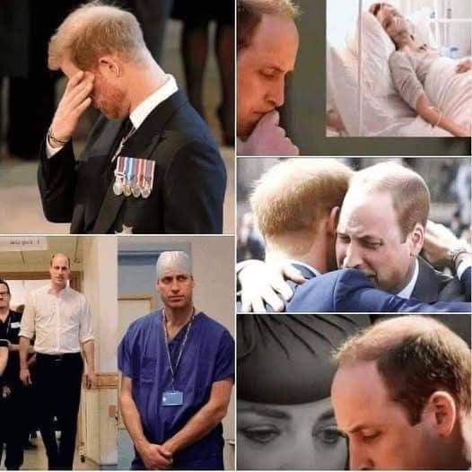 DEADLY FALL Prince Harry is devastated with grief.