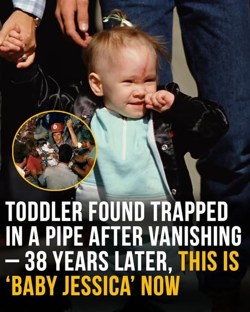 She vanished and was later discovered stuck in a pipe — now, nearly four decades later, here’s who “Baby Jessica” has become.
