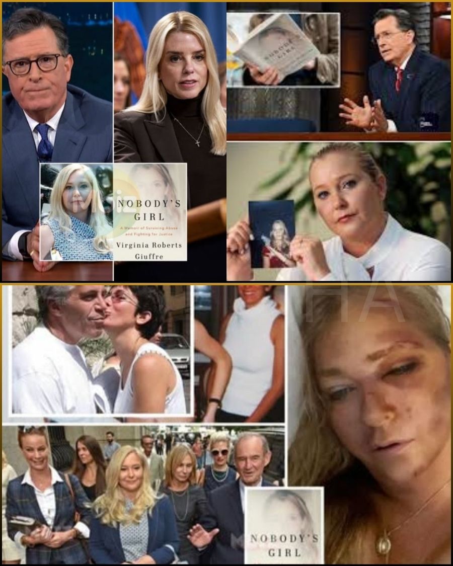 Virginia Giuffre’s Haunting Memoir Leaves America Stunned — and Colbert Ready to Act