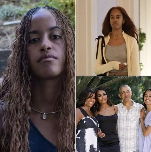 20 Minutes ago in Los Angeles , Malia Obama was confirmed as