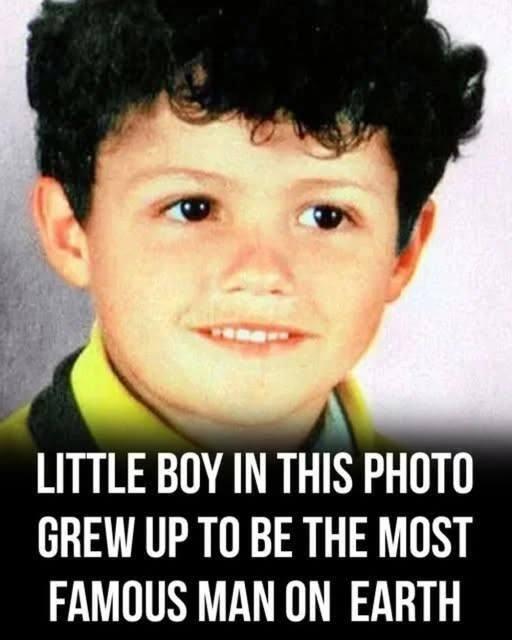 the child in this picture grew up to become the most famous man in the world