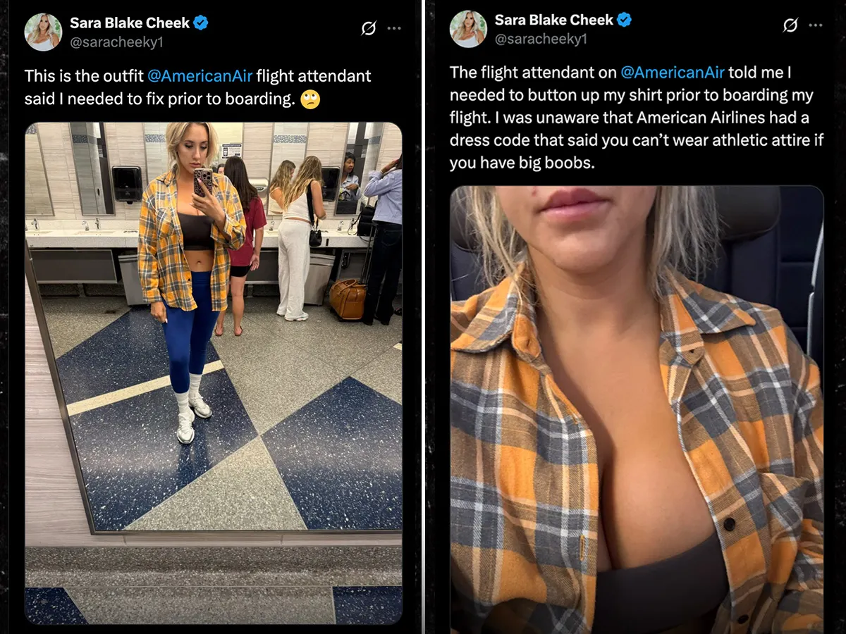 Playboy Model Sara Blake CheekFlight Attendant Told Me to Cover Up …Targeting The Big Boob White Girl!!!