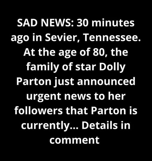 PRAYERS FOR THE PARTON FAMILY