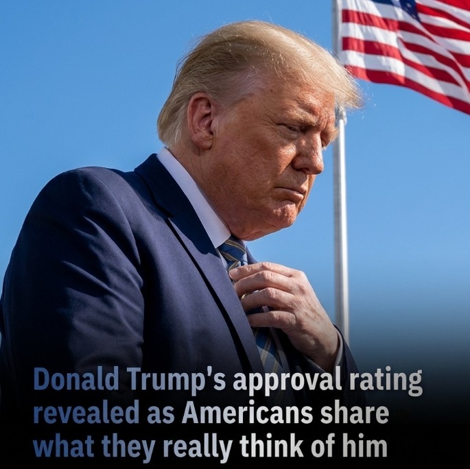 Donald Trump’s Approval Rating Revealed: Americans Speak Out, Sharing Their True Feelings, Surprising Opinions, and Hidden Sentiments About the Former President, Exposing Divisions, Shocking Trends, and Unexpected Insights Into Public Perception, While Polls, Social Media, and Conversations Paint a Complex Picture of Popularity, Controversy, and Influence That Continues to Shape Politics Across the Nation