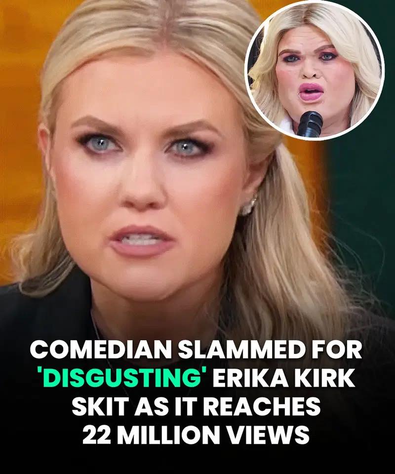 Comedian Slammed For ‘Disgusting’ Erika Kirk Sketch