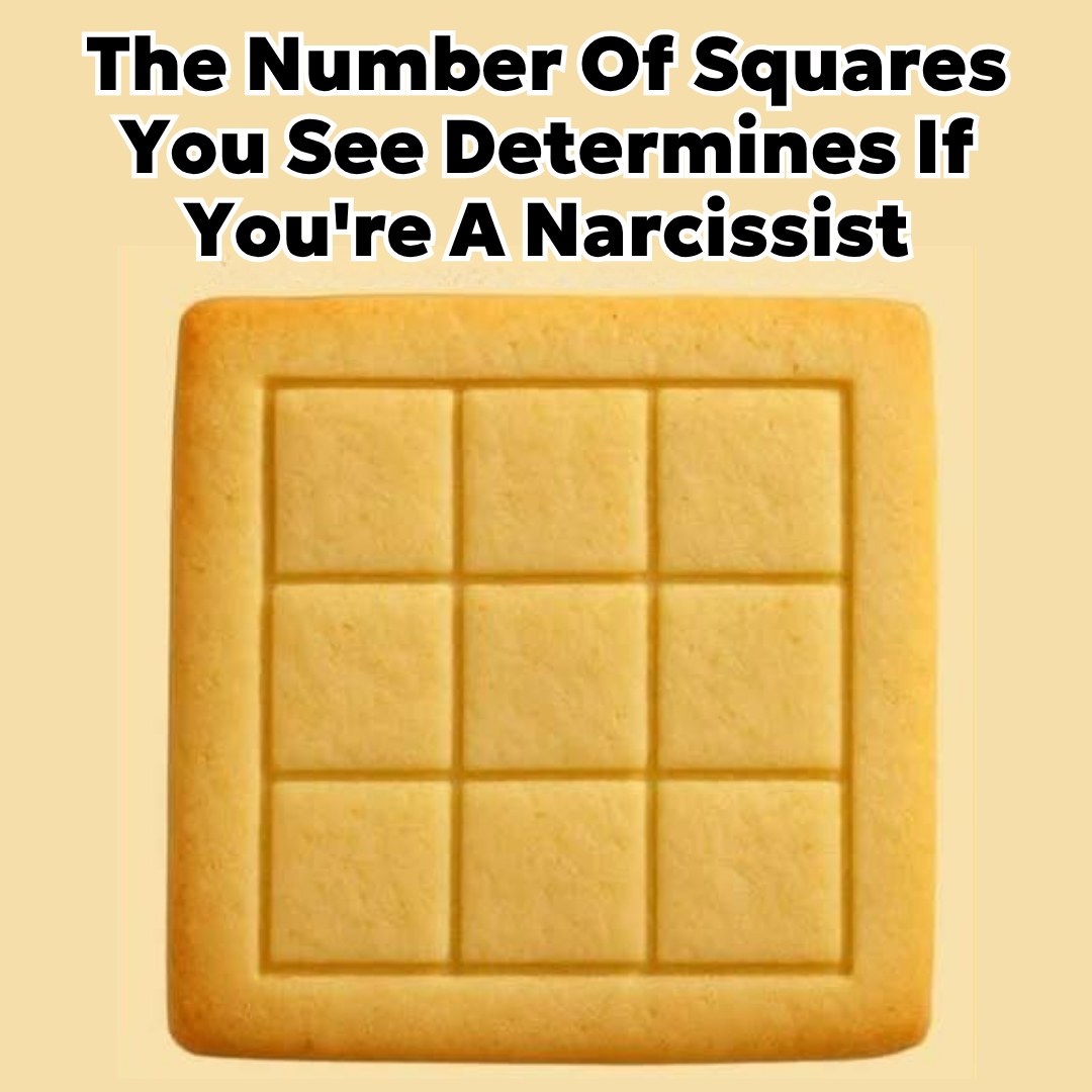 The Number Of Squares You See Determines If You’re A Narcissist…